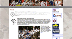 Desktop Screenshot of judozuidlandheenvliet.nl
